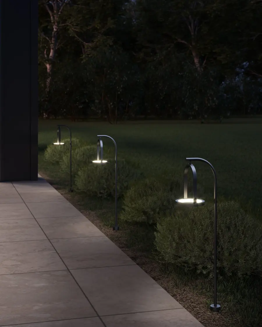 Trek 28" Outdoor Low Voltage Landscape Path Light - Image 2