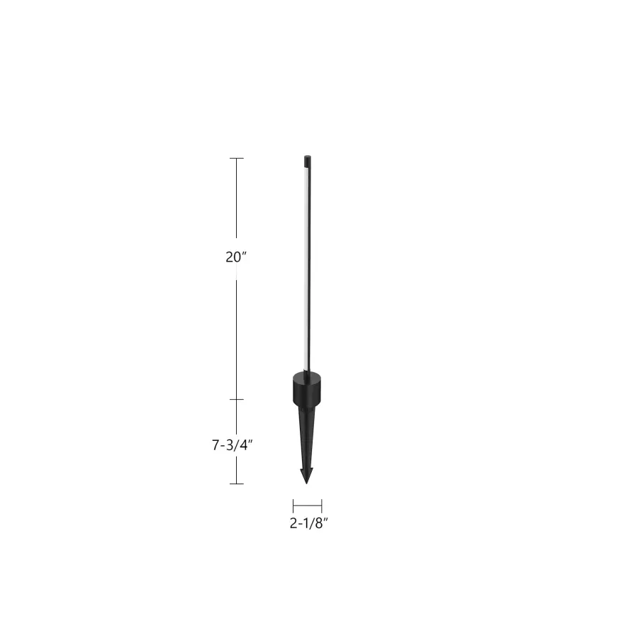 Dorian 18" Outdoor Low Voltage Landscape Light - Image 4