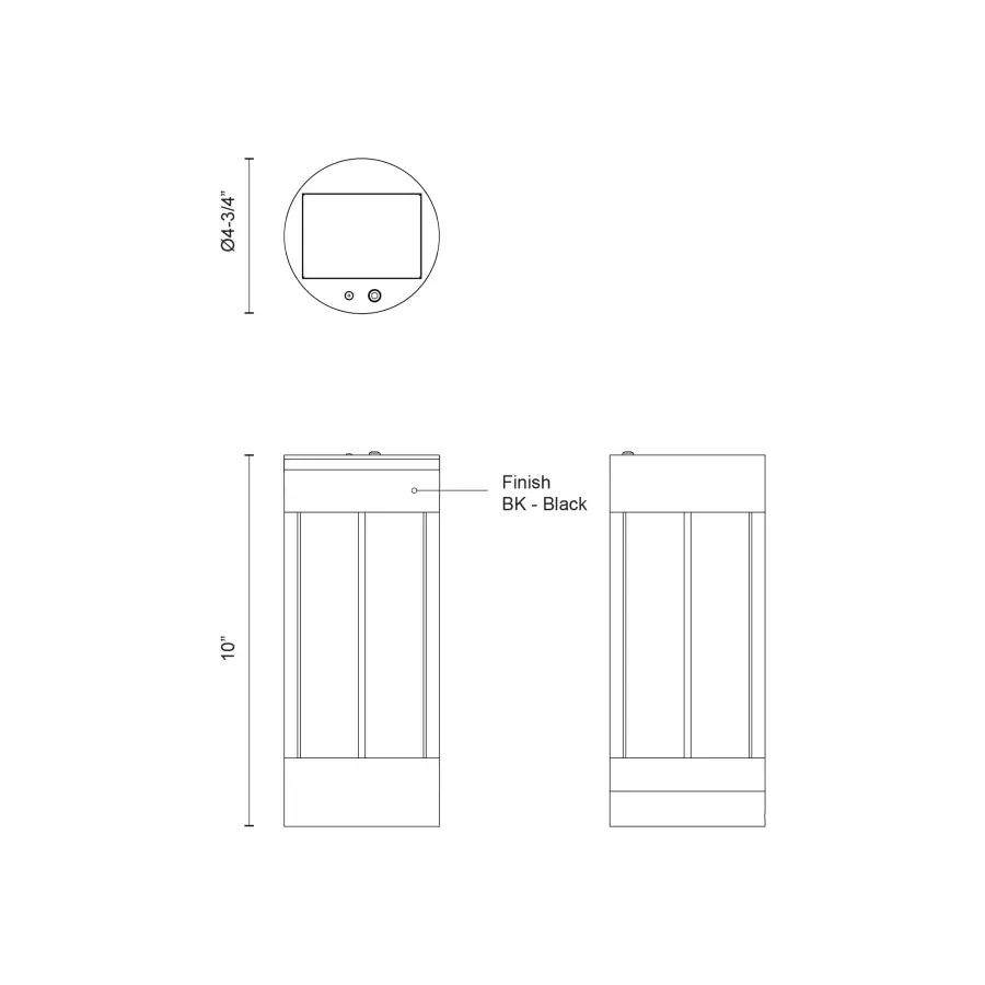 Suara 10" Outdoor Portable LED Lamp - Image 4