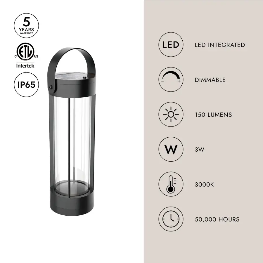 Suara 14" Outdoor Portable LED Lamp - Image 5