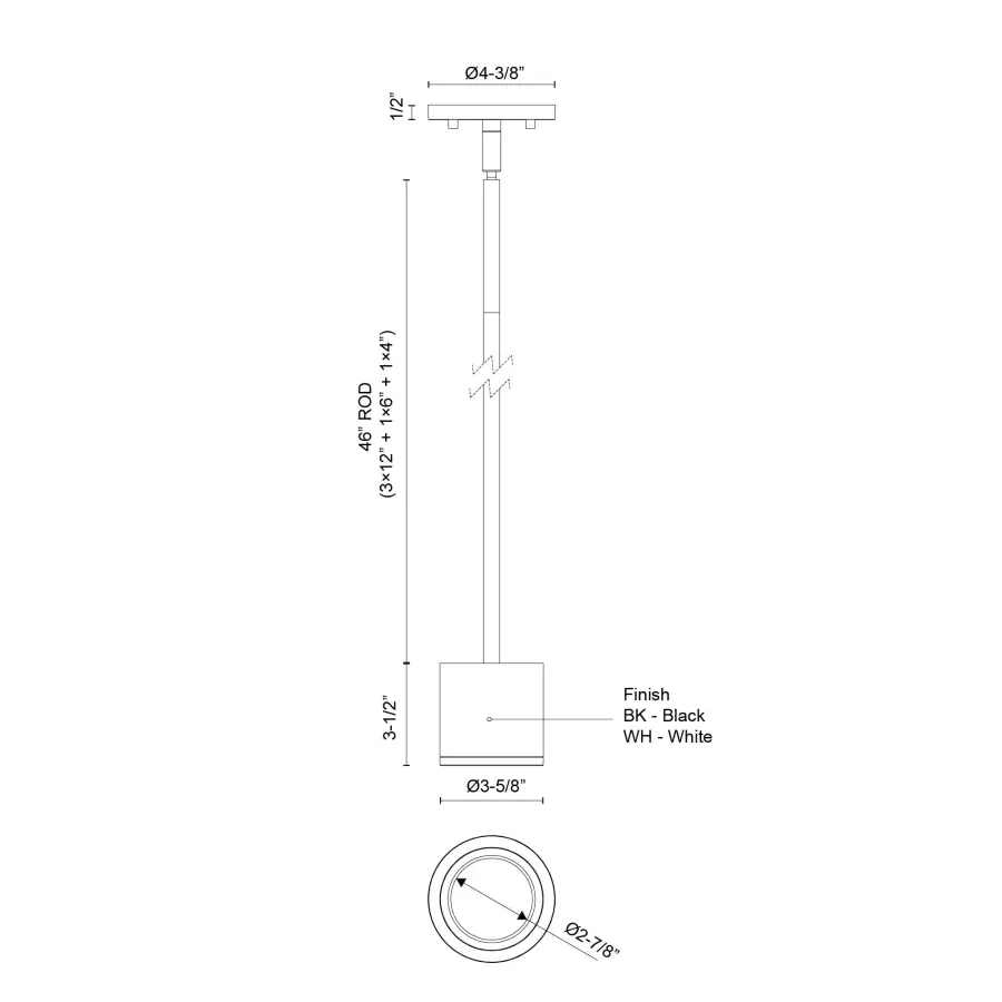 Nordic 3-Inch Exterior Pendant - Image 5