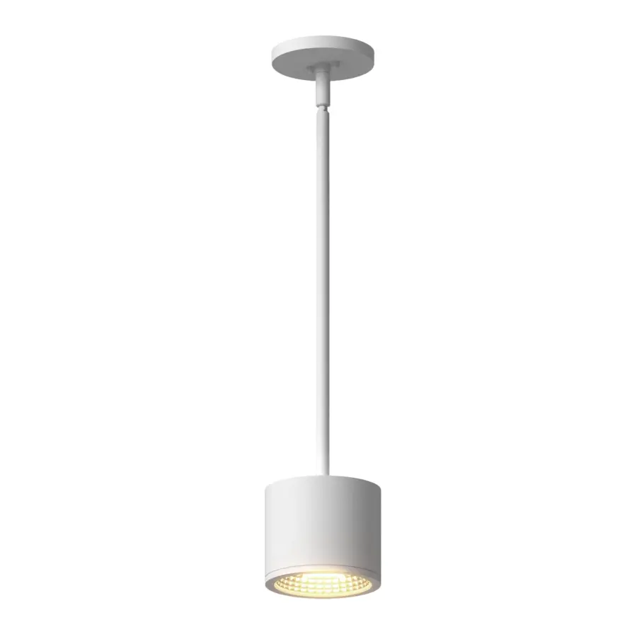 Nordic 4-Inch Exterior Cylinder Pendant in Black - Image 2