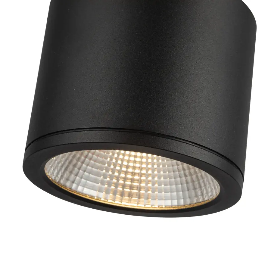 Nordic 4-Inch Exterior Cylinder Pendant in Black - Image 3