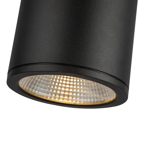 Nordic 6-Inch Exterior Pendant in Black - Image 4