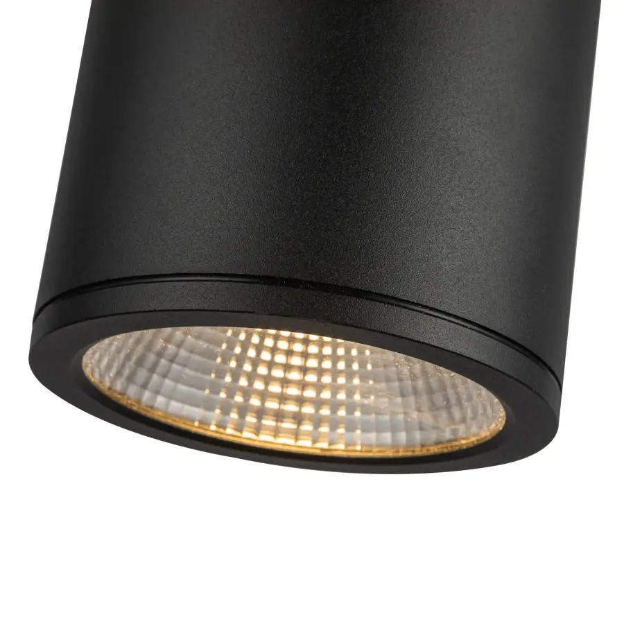 Nordic 6-Inch Exterior Pendant in Black - Image 4