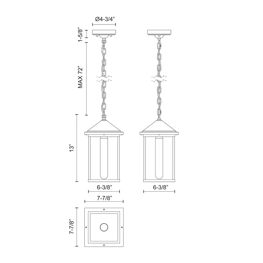 The Exterior Pendants by Kalco - Image 5