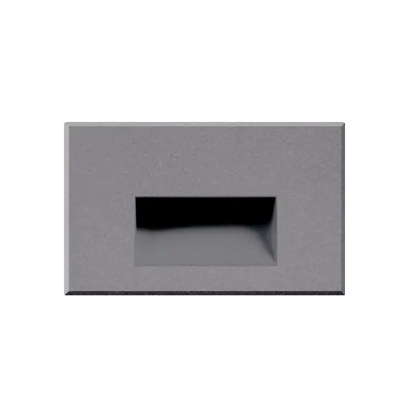The Sonic 3-inch recessed step light combines modern aesthetics with practical illumination. Its die-cast aluminum housing conceals the LED source while providing warm 3000K light for steps and pathways.