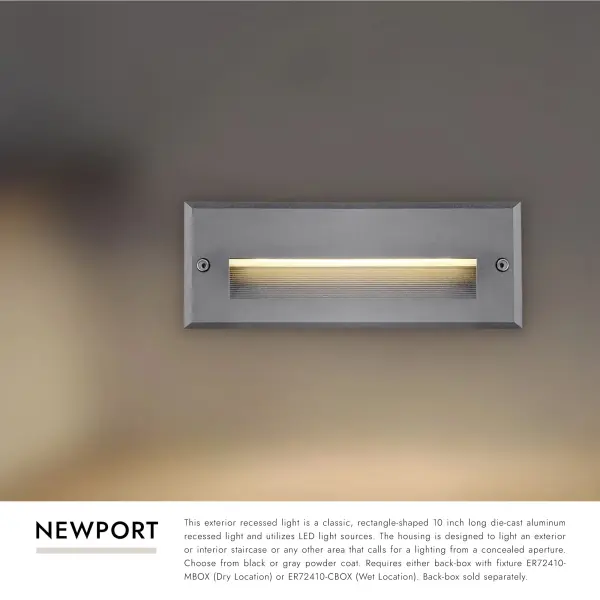 Sleek Recessed LED Step Light for Modern Outdoor Spaces - Image 4
