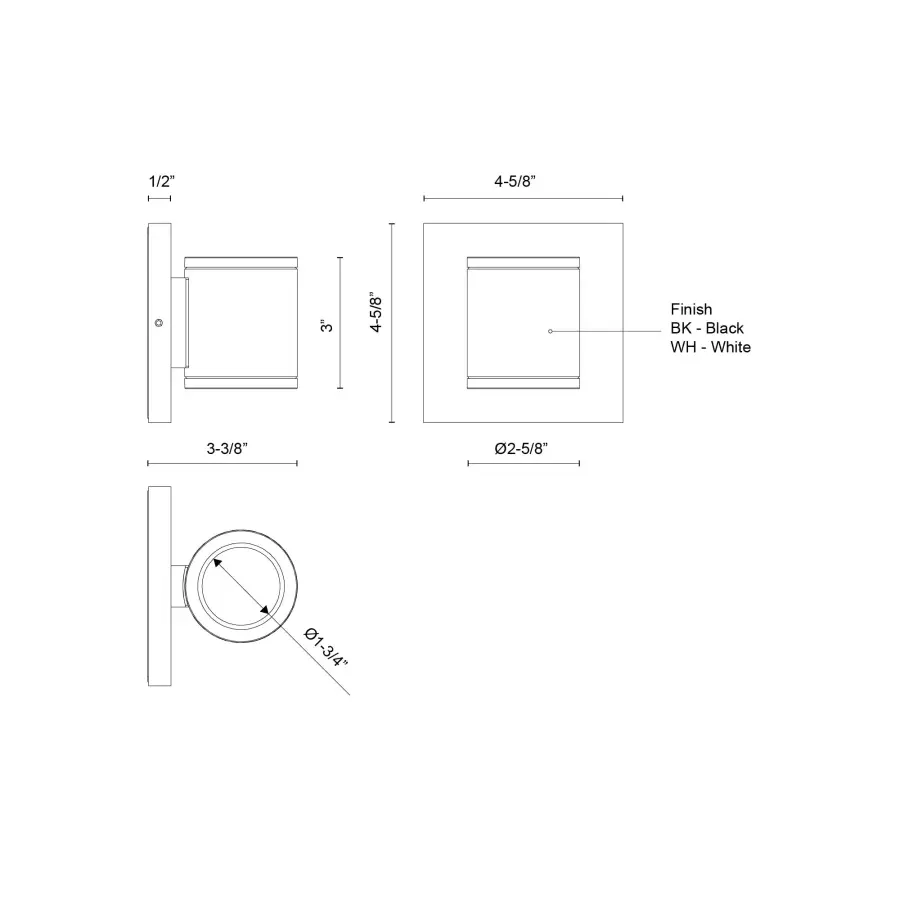 Nordic 4-Inch Exterior Wall Cylinder - Image 5