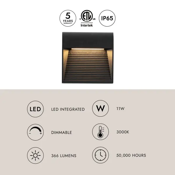 Casa 5-Inch Exterior Wall Sconce - Image 12