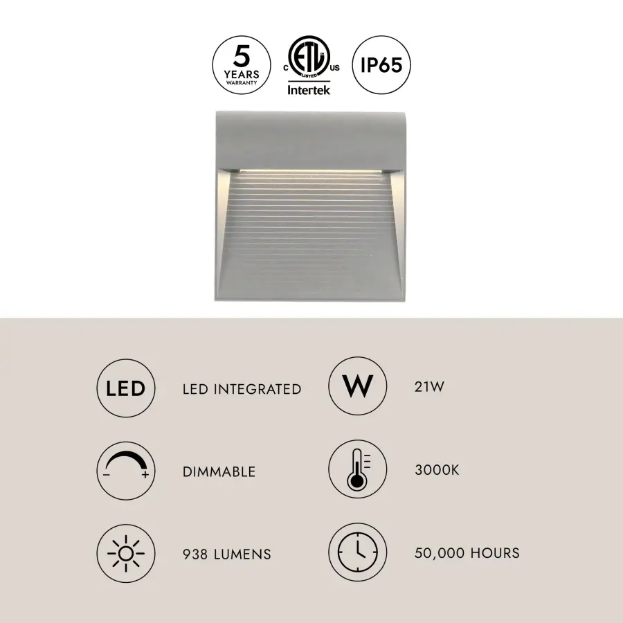 Casa 7-Inch Exterior Wall Sconce - Image 12