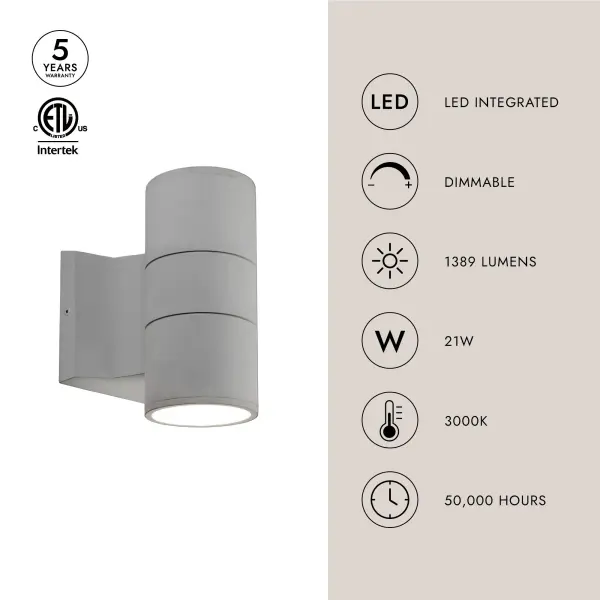 Lund 7-Inch Exterior Wall Sconce - Image 6