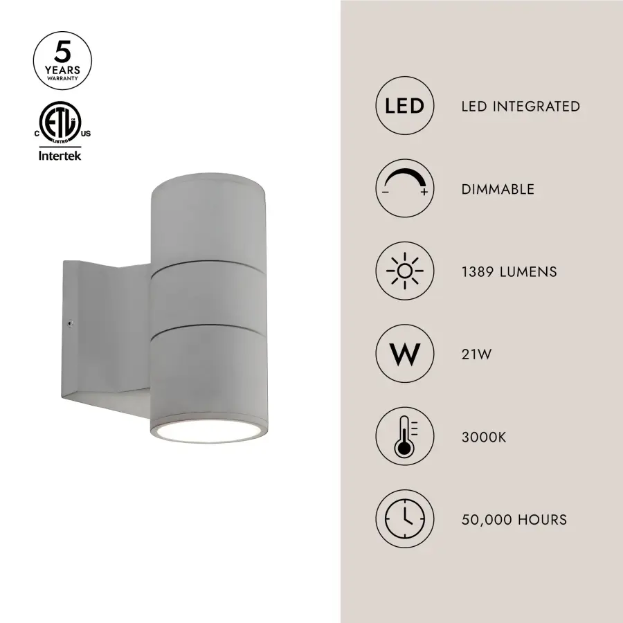 Lund 7-Inch Exterior Wall Sconce - Image 6