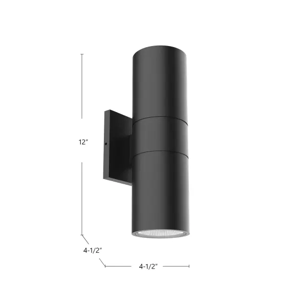 Lund 12" Exterior Wall Sconce - Image 3