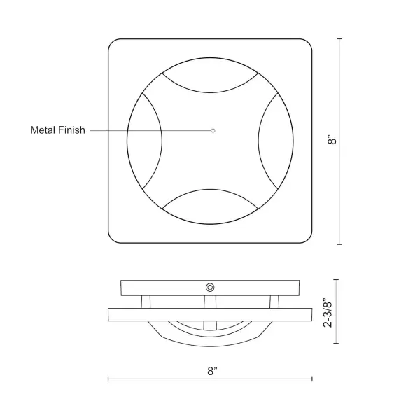 Etna 8" Exterior Wall Sconce - Image 3