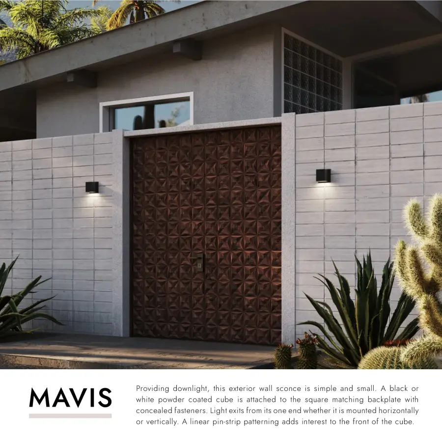Mavis 4-Inch Exterior Wall Sconce - Image 7