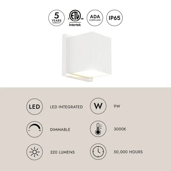 Mavis 4-Inch Exterior Wall Sconce - Image 8