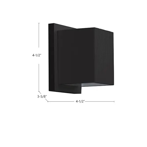 Mavis 4-Inch Exterior Up/Down Wall Light - Image 7