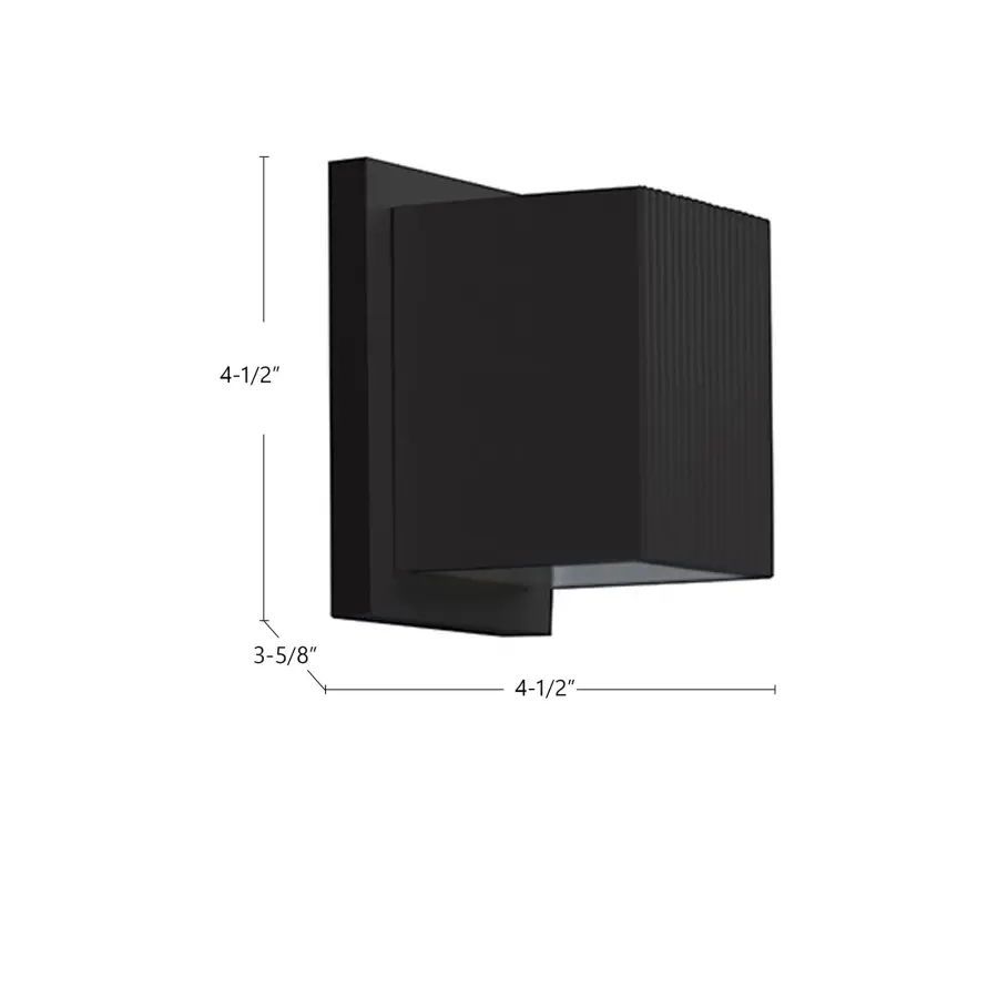 Mavis 4-Inch Exterior Up/Down Wall Light - Image 7