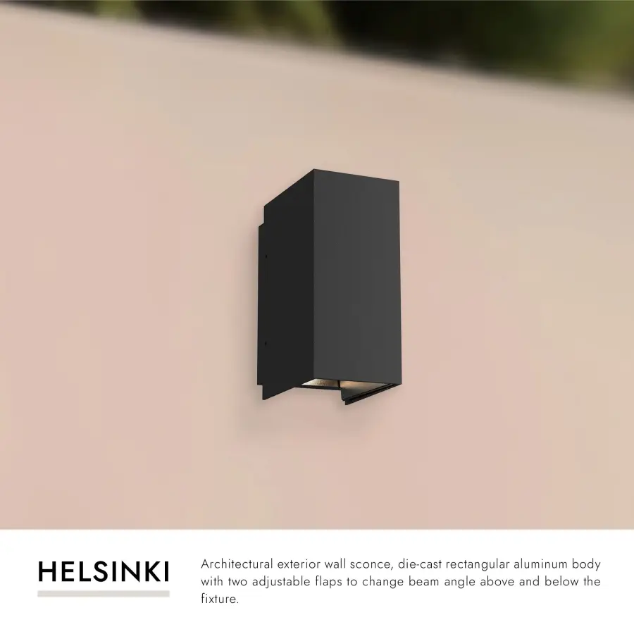Helsinki 3-Inch Exterior Wall Sconce - Image 3