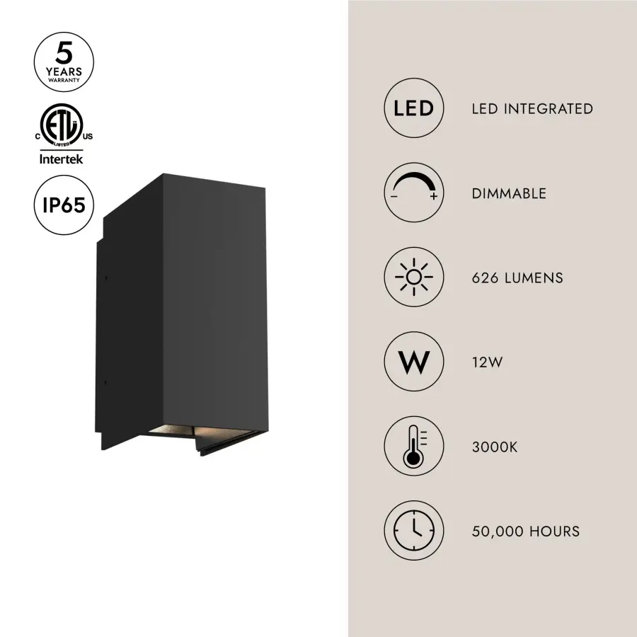 Helsinki 3-Inch Exterior Wall Sconce - Image 4