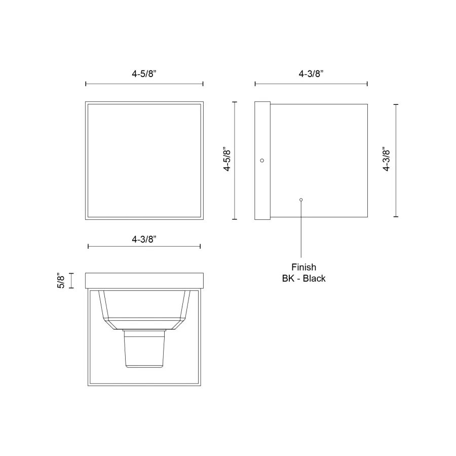 Helsinki 3-Inch Exterior Wall Sconce - Image 5