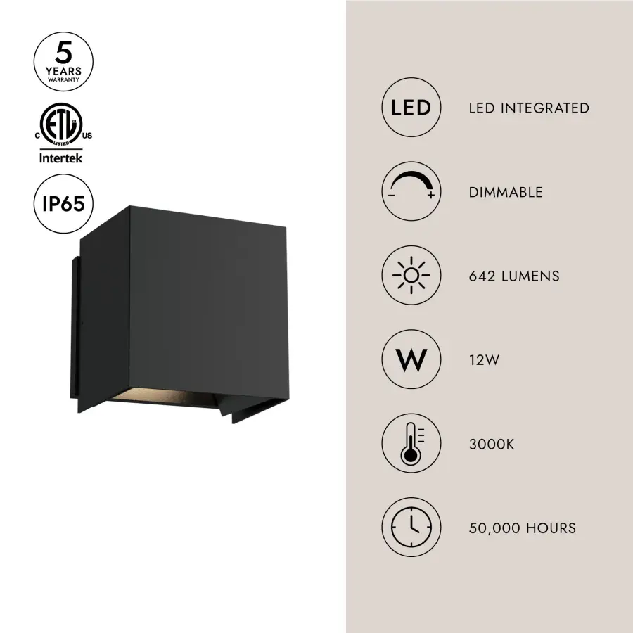 Helsinki 6-Inch Exterior Wall Sconce - Image 3