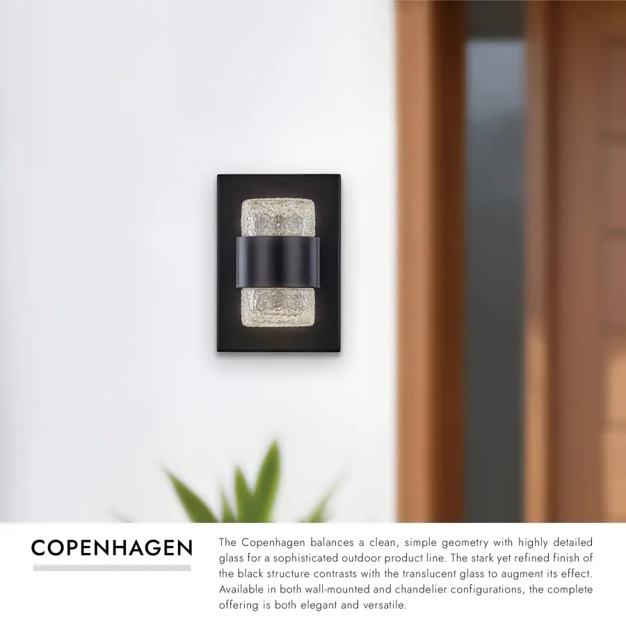 Copenhagen 8-Inch Exterior Wall Sconce - Image 3