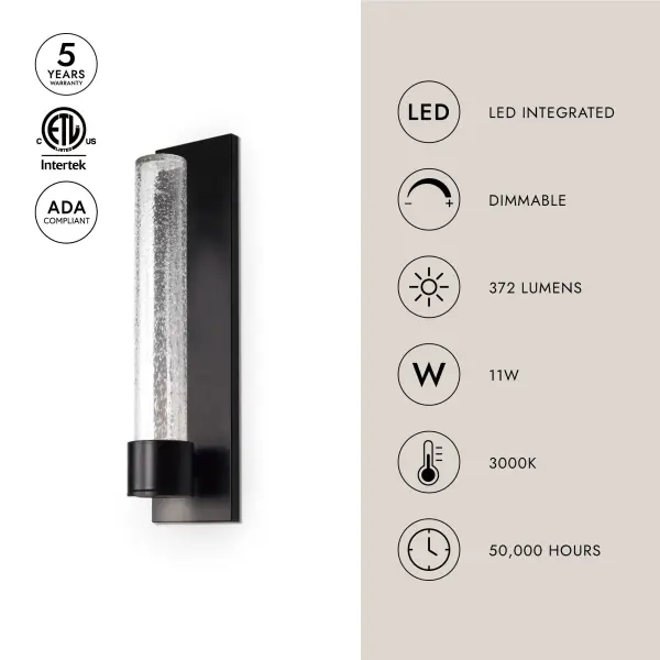 Copenhagen 12-Inch Exterior Wall Sconce - Image 4