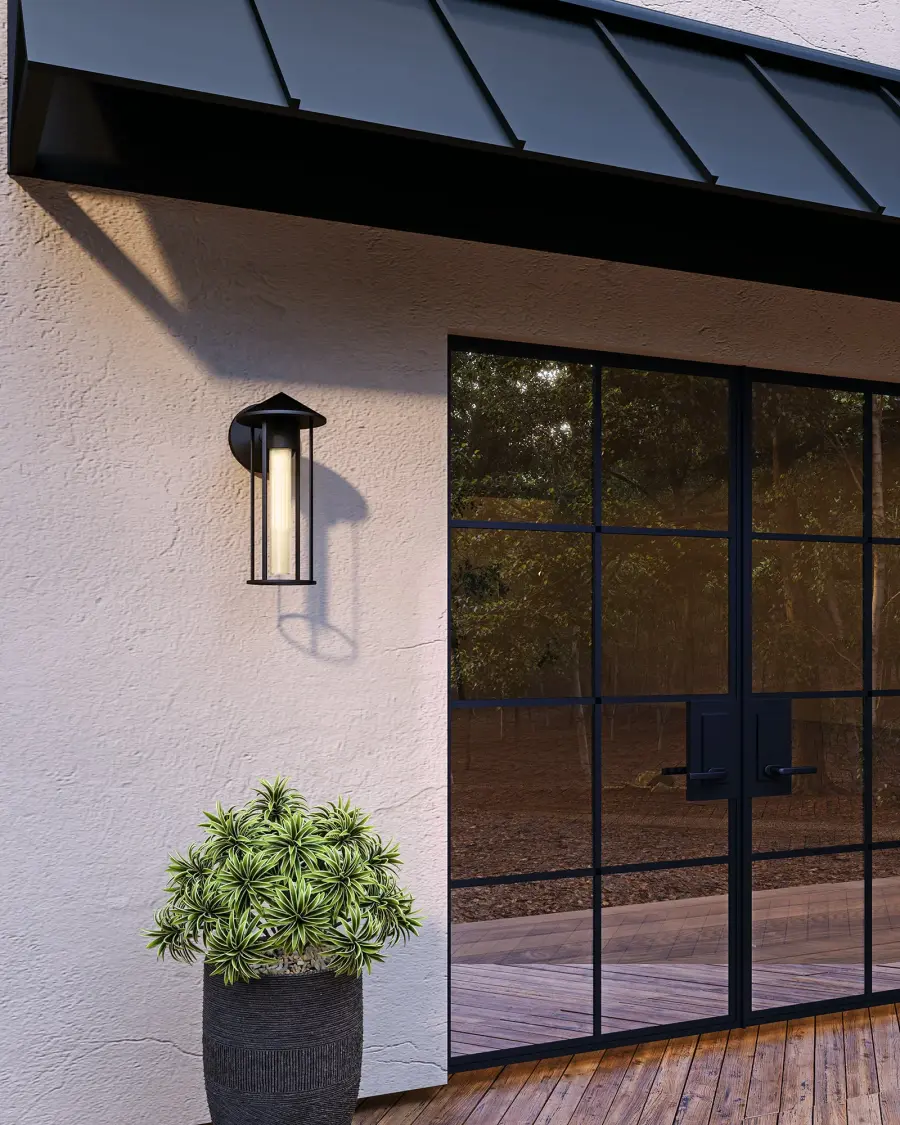 Tenko 12-Inch Exterior Wall Sconce - Image 2
