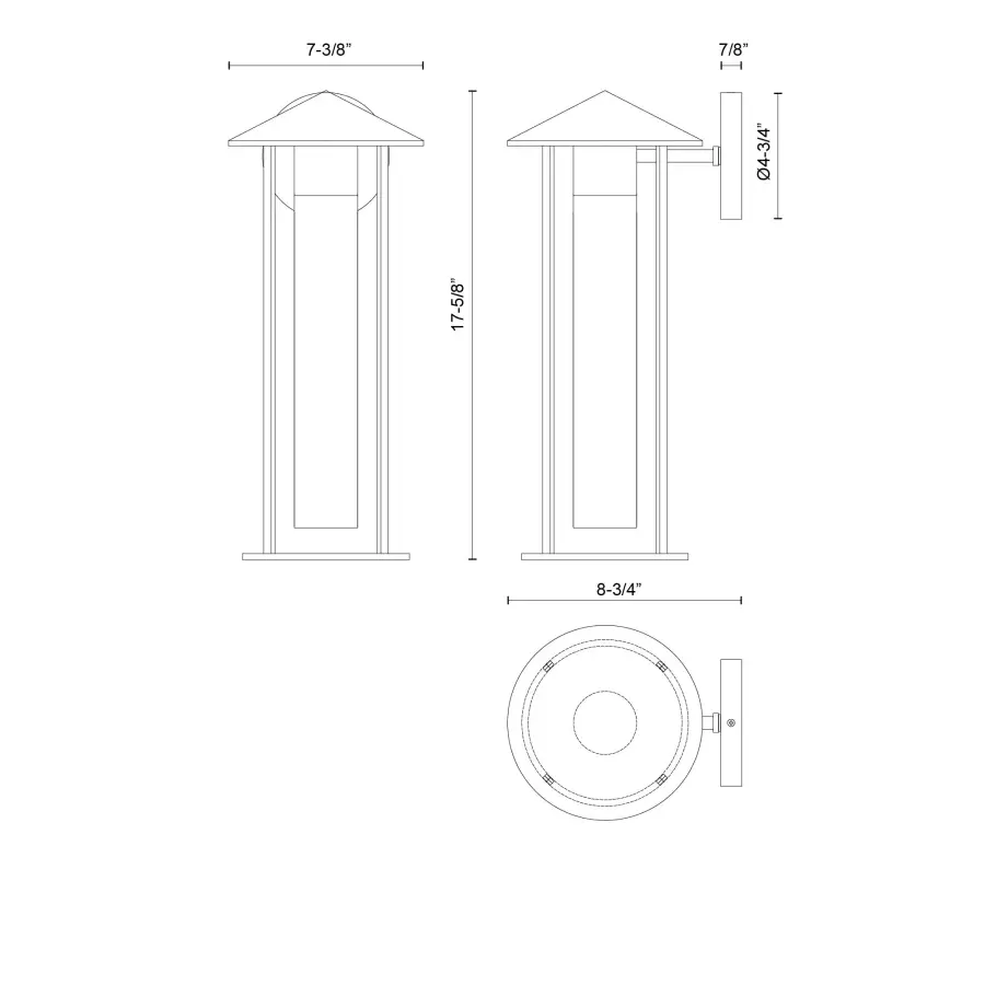 Tenko 18-Inch Exterior Wall Sconce - Image 14