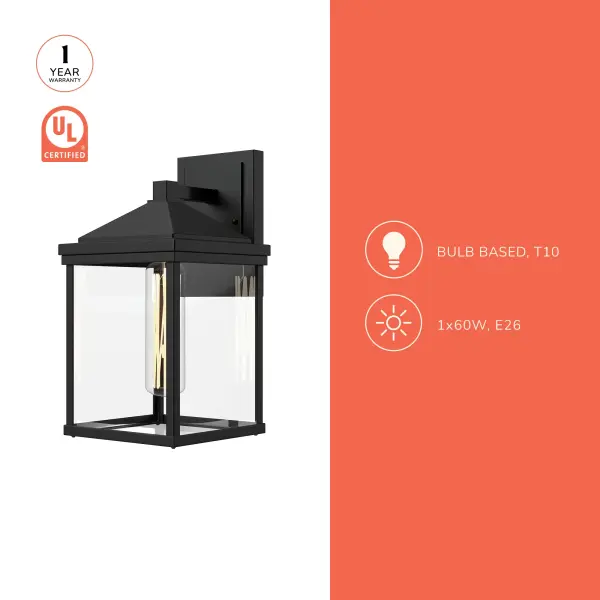 Larchmont 9-Inch Exterior Wall Sconce - Image 4