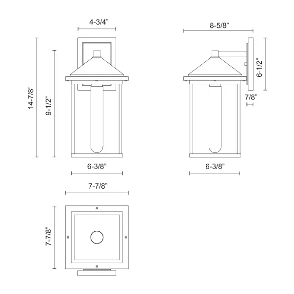 Larchmont 9-Inch Exterior Wall Sconce - Image 7