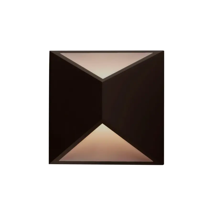 Sleek Modern Wall Sconce with Up/Down Lighting for Indoor & Outdoor Use - Image 3