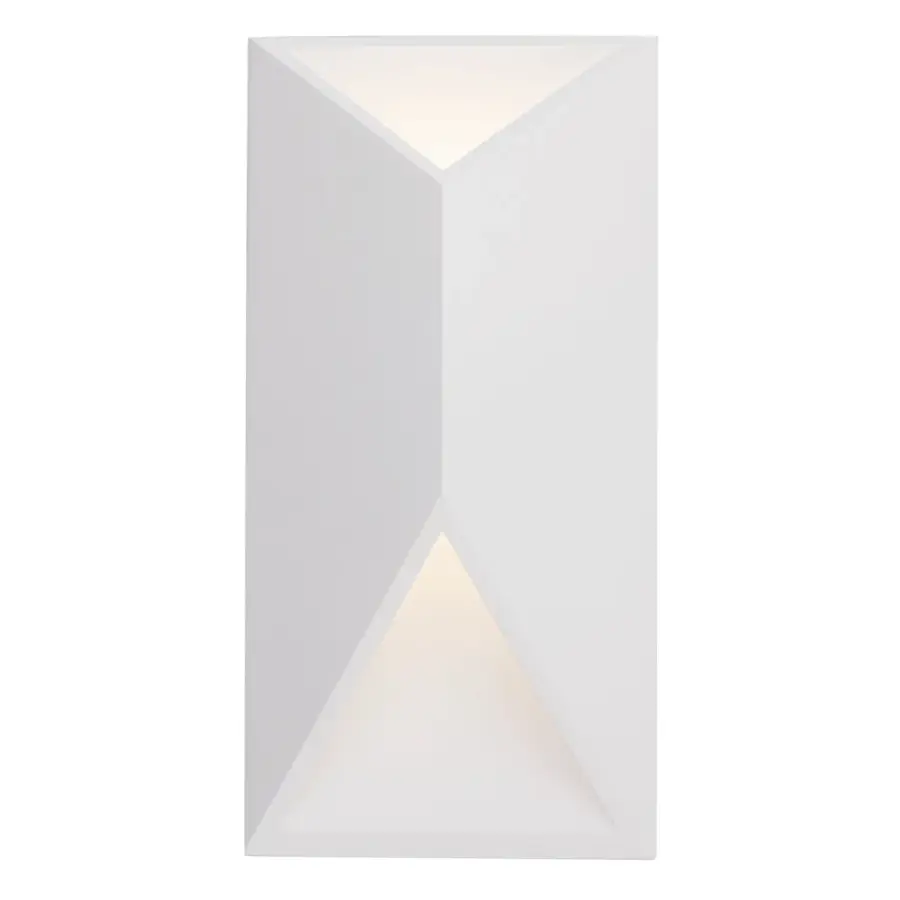Sleek Modern Wall Sconce with Up/Down Lighting for Indoor & Outdoor Use - Image 1
