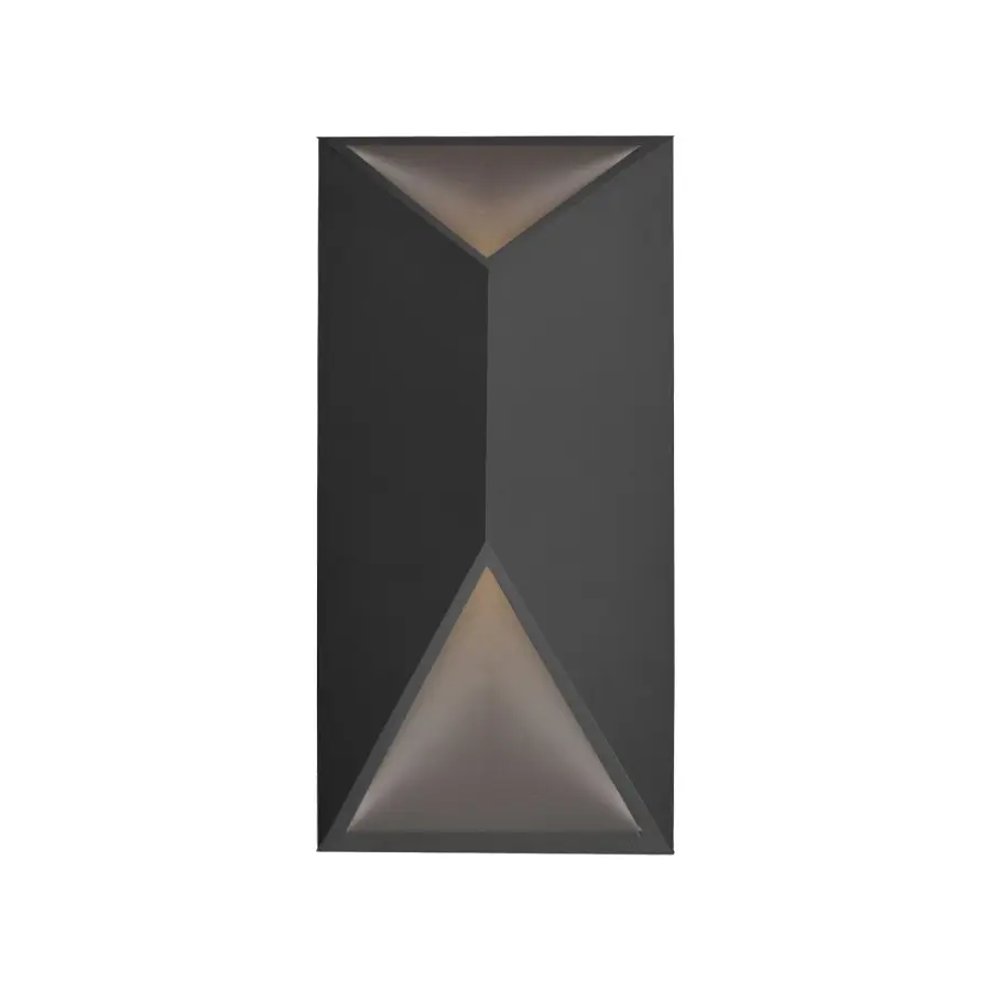 Sleek Modern Wall Sconce with Up/Down Lighting for Indoor & Outdoor Use - Image 3