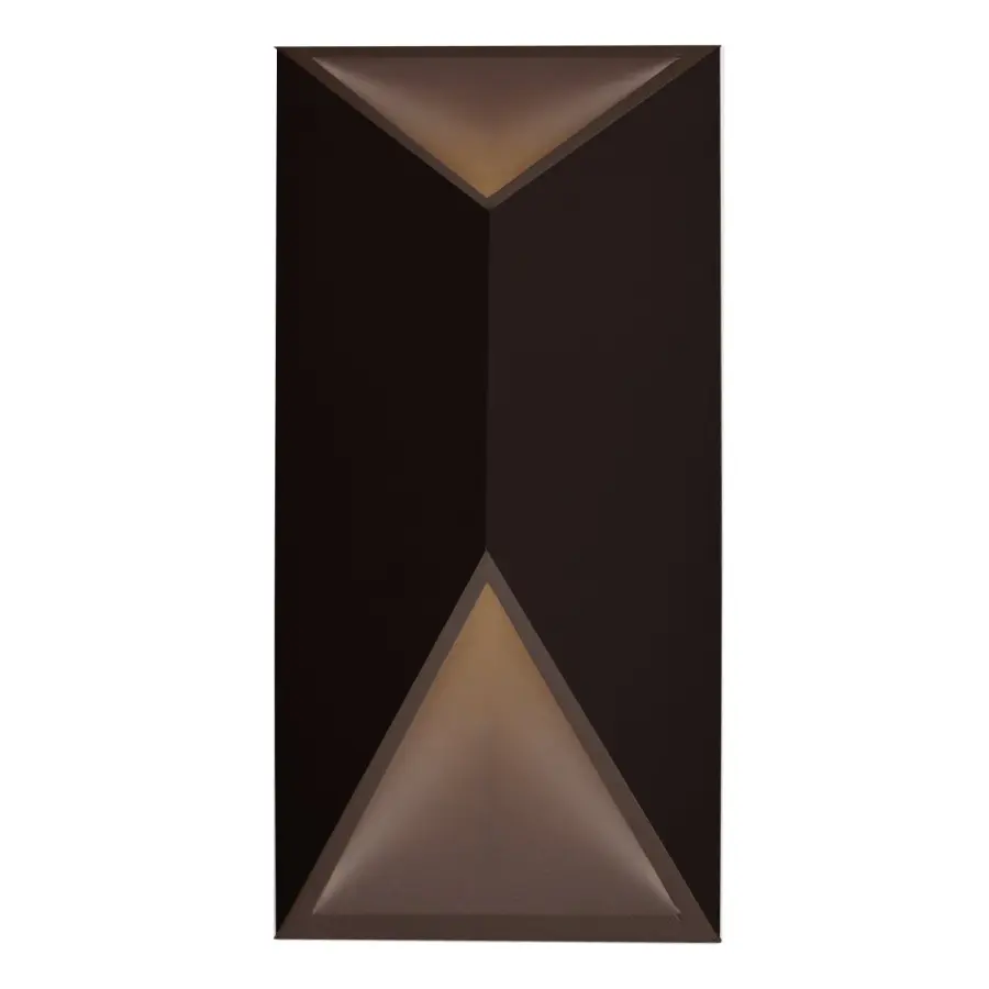 Sleek Modern Wall Sconce with Up/Down Lighting for Indoor & Outdoor Use - Image 4