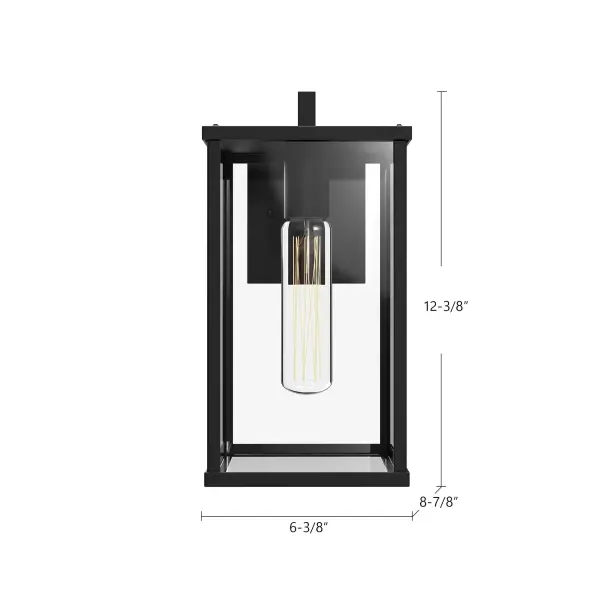 Brentwood 12" Exterior Wall Sconce - Image 7