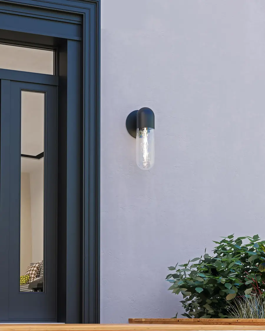 Lima 10-Inch Exterior Wall Sconce - Image 2