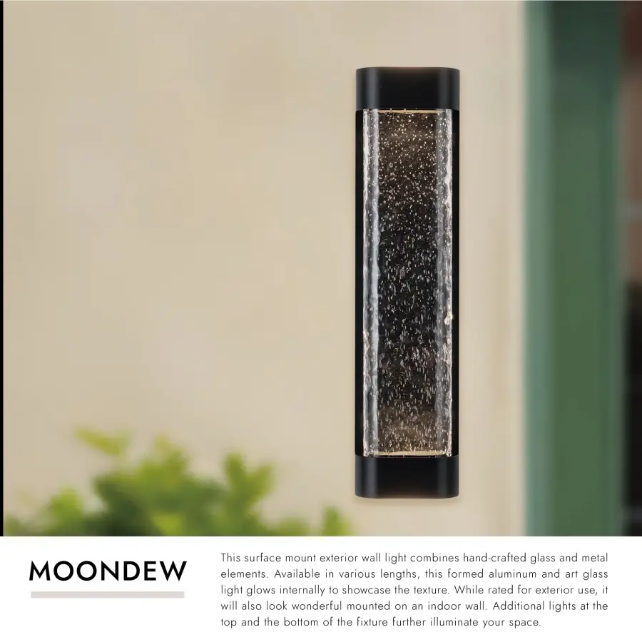Versatile Indoor-Outdoor Wall Sconce with Handcrafted Art Glass - Image 8