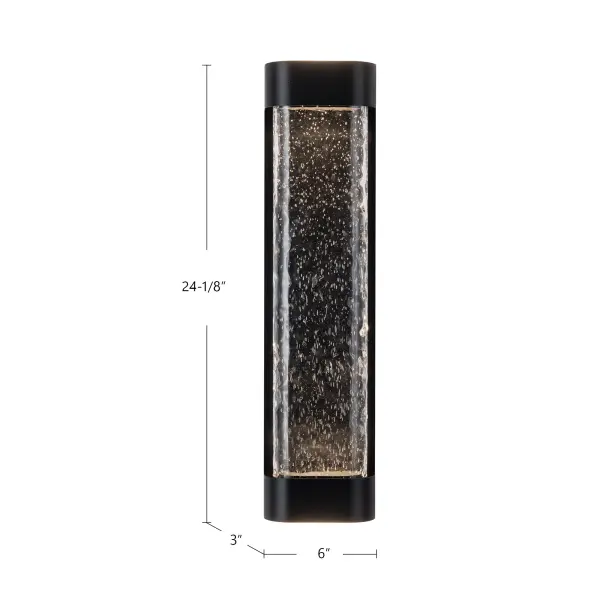 Versatile Indoor-Outdoor Wall Sconce with Handcrafted Art Glass - Image 9