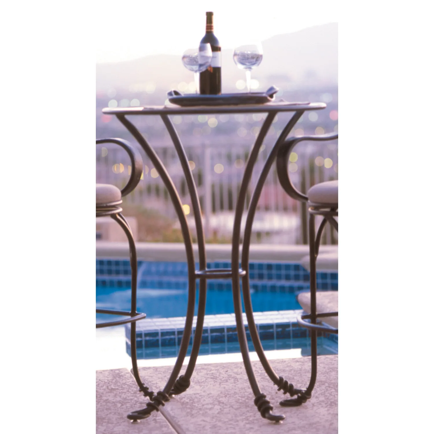 Vine Bar Table in Bark