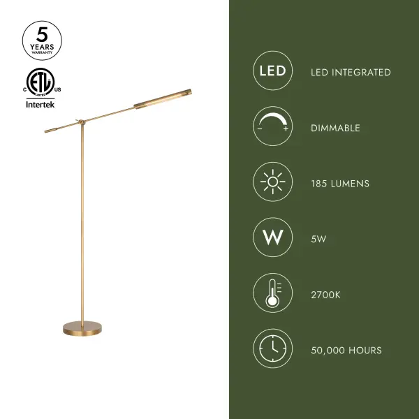 Astrid 55-Inch Floor Lamp - Image 11