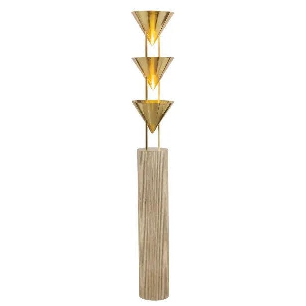 Versus 67-Inch Floor Lamp in Patina Bronze - Image 13