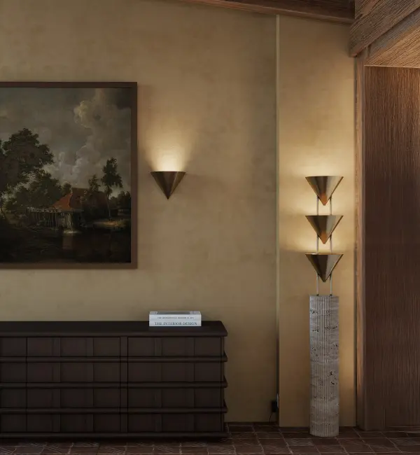 Versus 67-Inch Floor Lamp in Patina Bronze - Image 4