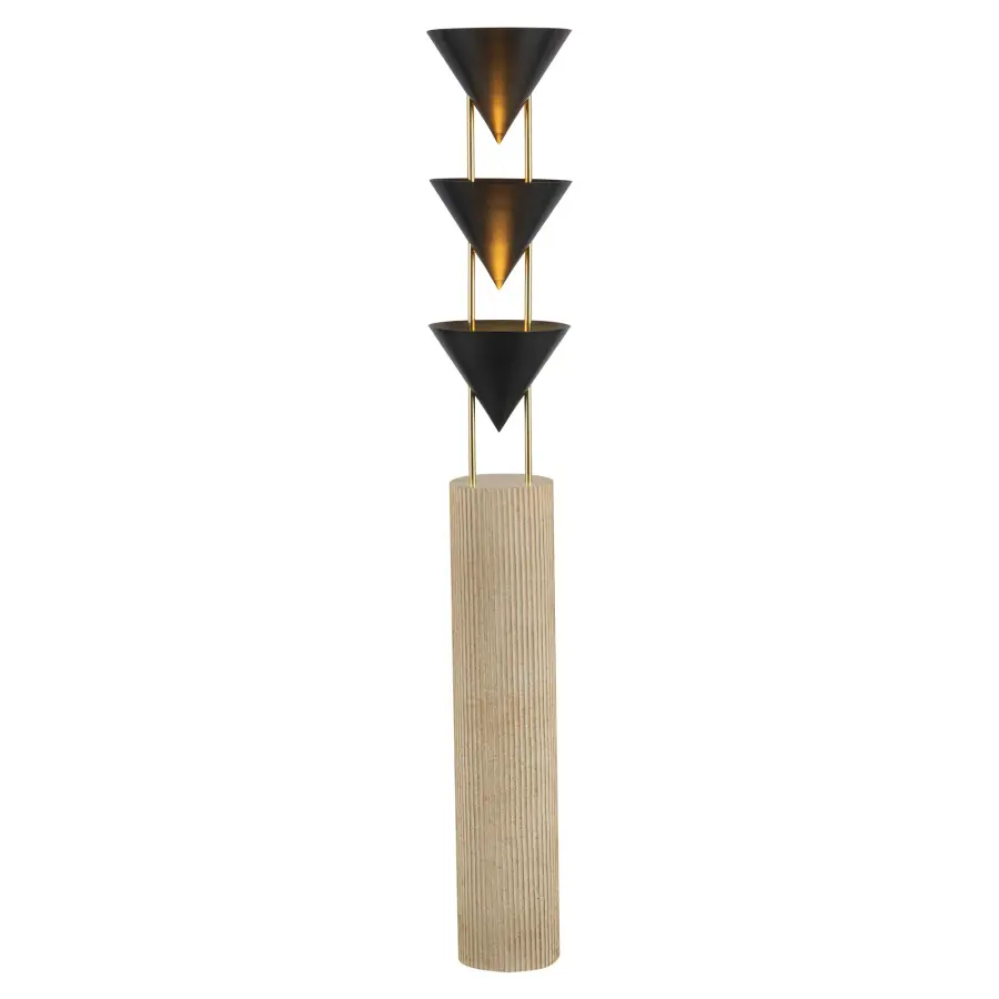 Versus 67-Inch Floor Lamp in Patina Bronze - Image 7