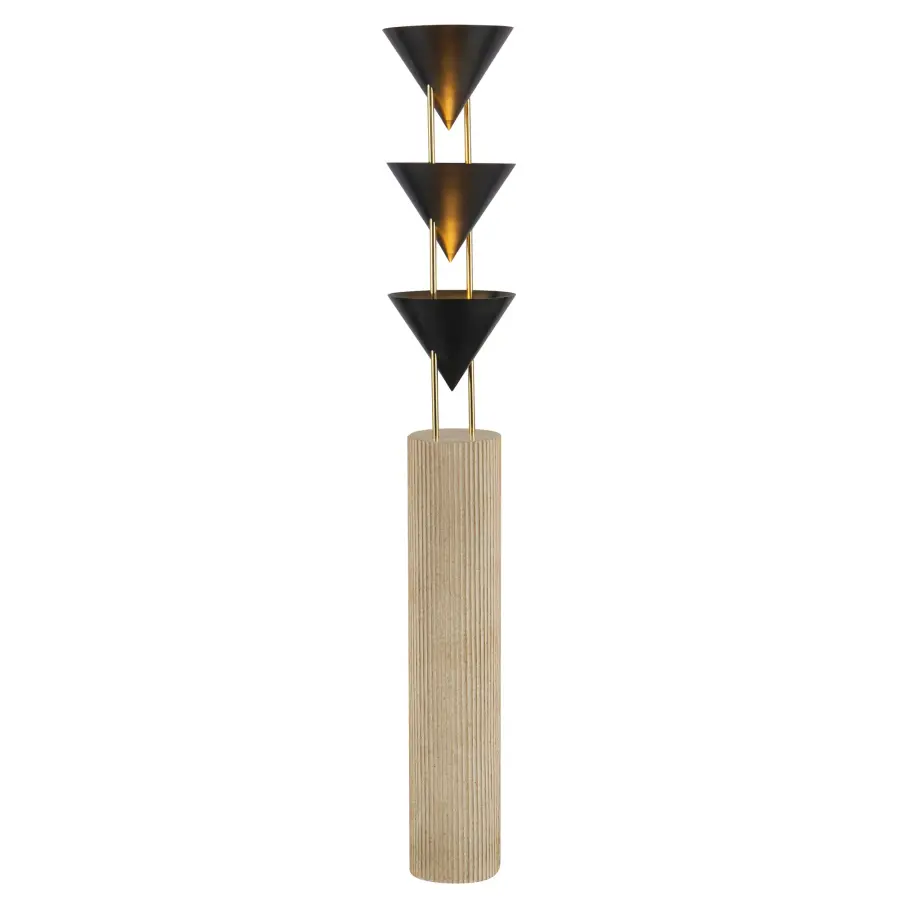 Versus 67-Inch Floor Lamp in Patina Bronze - Image 9