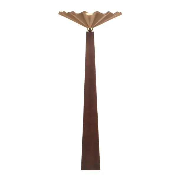 Furrow 64-Inch Floor Lamp in Burgundy - Image 3
