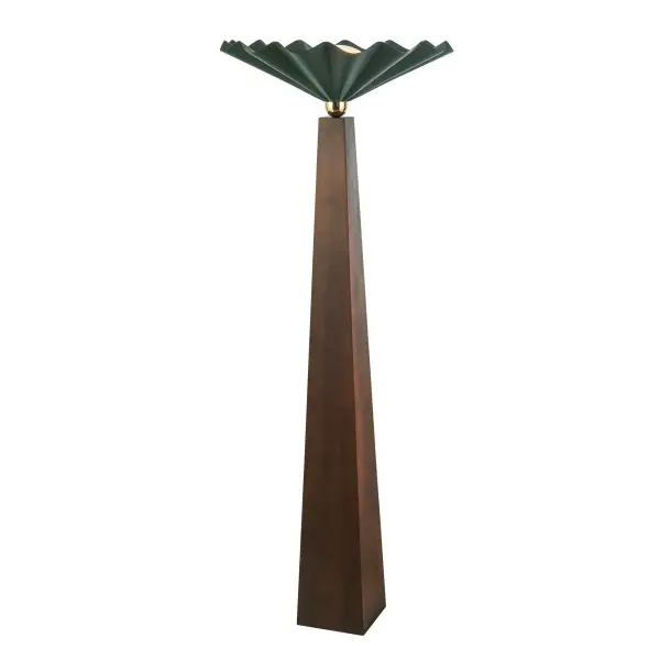 Furrow 64-Inch Floor Lamp in Burgundy - Image 5