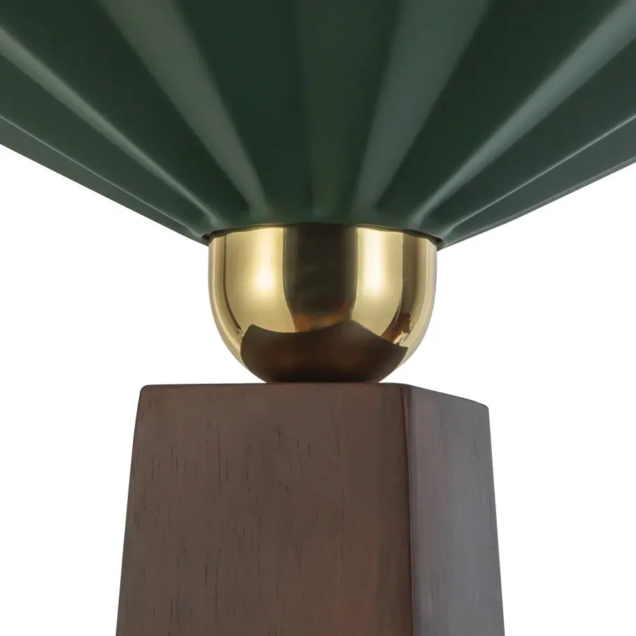 Furrow 64-Inch Floor Lamp in Burgundy - Image 7
